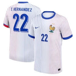 T. Hernandez #22 Nogometni Dresovi Francuska UEFA Euro 2024 Gostujući Dres Muški