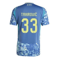 Tahirovic #33 Nogometni Dresovi AFC Ajax Amsterdam 2024-25 Gostujući Dres Muški