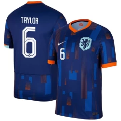 Taylor #6 Nogometni Dresovi Nizozemska UEFA Euro 2024 Gostujući Dres Muški