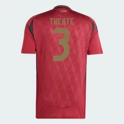 Theate #3 Nogometni Dresovi Belgija UEFA Euro 2024 Domaći Dres Muški