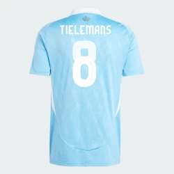 Tielemans #8 Nogometni Dresovi Belgija UEFA Euro 2024 Gostujući Dres Muški