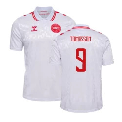 Tomasson #9 Nogometni Dresovi Danska UEFA Euro 2024 Gostujući Dres Muški