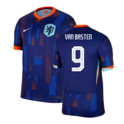 Van Basten #9 Nogometni Dresovi Nizozemska UEFA Euro 2024 Gostujući Dres Muški