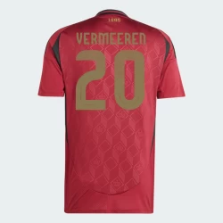 Vermeeren #20 Nogometni Dresovi Belgija UEFA Euro 2024 Domaći Dres Muški