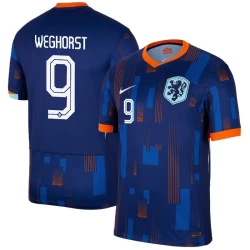 Weghorst #9 Nogometni Dresovi Nizozemska UEFA Euro 2024 Gostujući Dres Muški