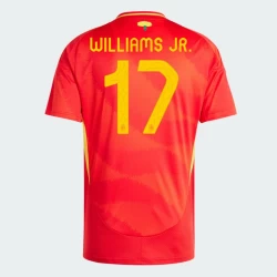 Williams Jr. #17 Nogometni Dresovi Španjolska UEFA Euro 2024 Domaći Dres Muški