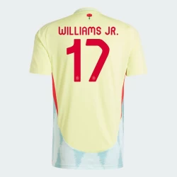 Williams Jr. #17 Nogometni Dresovi Španjolska UEFA Euro 2024 Gostujući Dres Muški