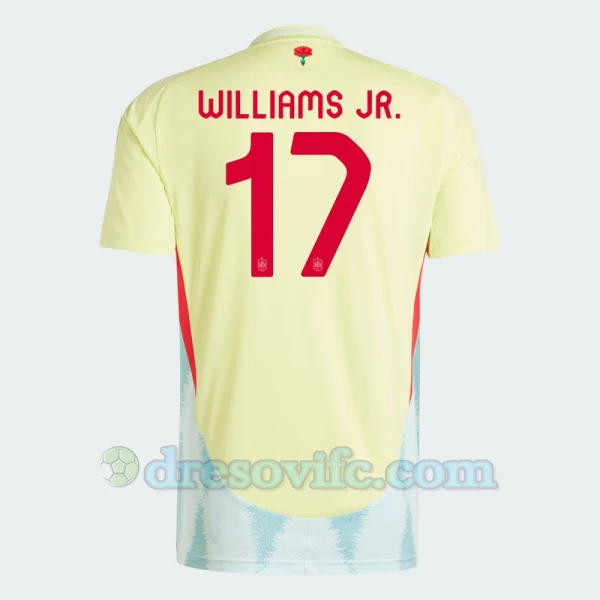 Williams Jr. #17 Nogometni Dresovi Španjolska UEFA Euro 2024 Gostujući Dres Muški