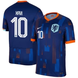 Xavi #10 Nogometni Dresovi Nizozemska UEFA Euro 2024 Gostujući Dres Muški