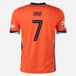 Xavi #7 Nogometni Dresovi Nizozemska UEFA Euro 2024 Domaći Dres Muški
