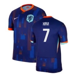 Xavi #7 Nogometni Dresovi Nizozemska UEFA Euro 2024 Gostujući Dres Muški