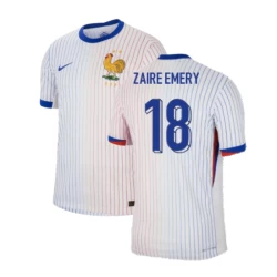 Zaire-emery #18 Nogometni Dresovi Francuska UEFA Euro 2024 Gostujući Dres Muški