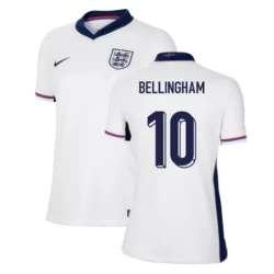 Ženski Jude Bellingham #10 Nogometni Dresovi Engleska UEFA Euro 2024 Domaći Dres