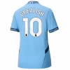 Ženski Nogometni Dresovi Manchester City Jack Grealish #10 2024-25 Domaći Dres