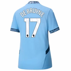 Ženski Nogometni Dresovi Manchester City Kevin De Bruyne #17 2024-25 Domaći Dres