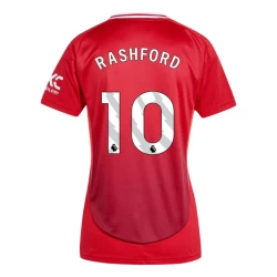 Ženski Nogometni Dresovi Manchester United Marcus Rashford #10 2024-25 Domaći Dres