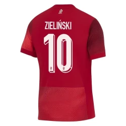 Zielinski #10 Nogometni Dresovi Poljska UEFA Euro 2024 Gostujući Dres Muški