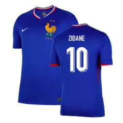 Zinédine Zidane #10 Nogometni Dresovi Francuska UEFA Euro 2024 Domaći Dres Muški